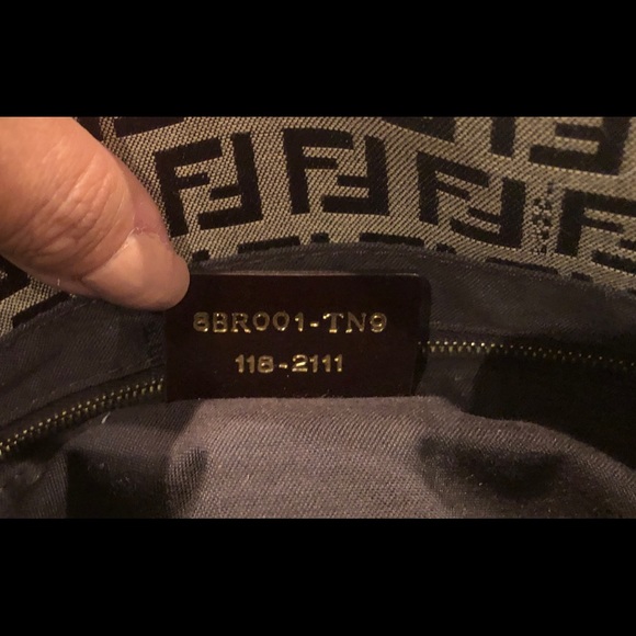 SOLD** FENDI Zucchino Mama Baguette canvas bag - Picture 8 of 8